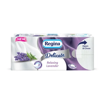 Regina Delicate Papírzsebkendő 90db-os 3rtg Relaxing Lavender (Tento)