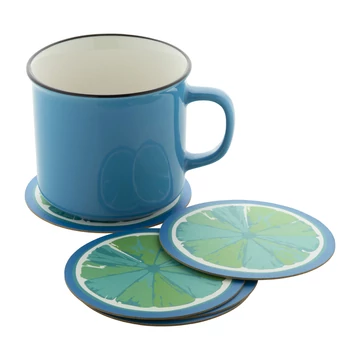 CreaPint - papír poháralátét, kör alakú