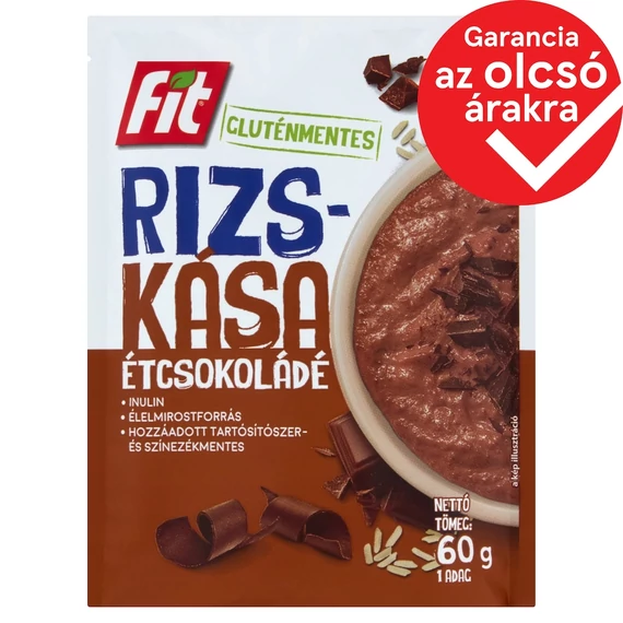 Fit reggeli rizskása inulinnal és étcsokoládéval 60g