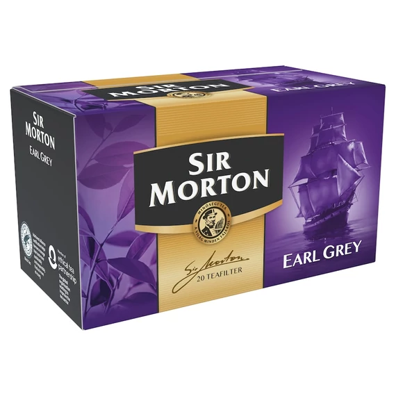 Sir Morton Earl Grey fekete tea keverék bergamott ízesítéssel 20 filter 30 g