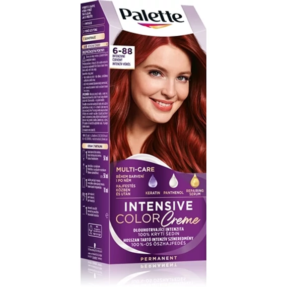 Schwarzkopf Palette Intensive Color Creme intenzív krémhajfesték 6-88 intenzív vörös (RI5)