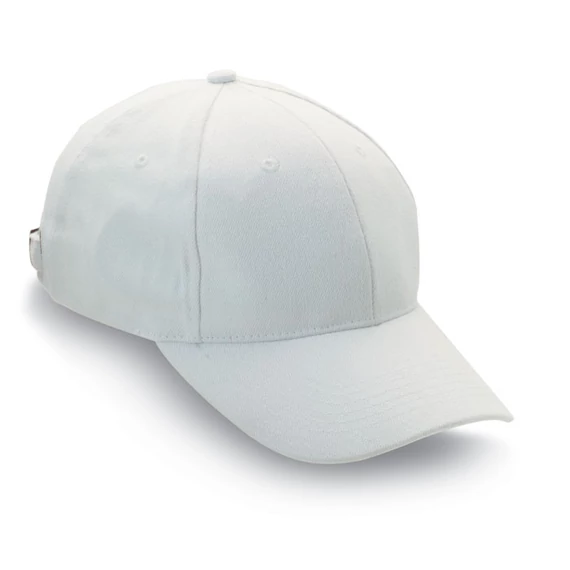 NATUPRO - 6 paneles baseball sapka - Fehér