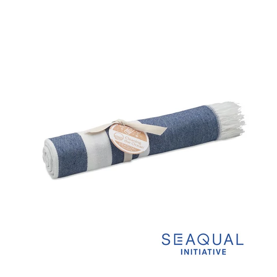 MAR - SEAQUAL® hamam törölk. 70x140 - Kék