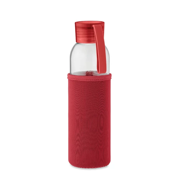 EBOR - Újrahaszn. üveg palack 500 ml - Piros
