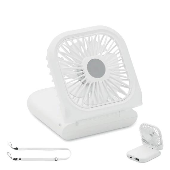 STANDFAN - Összecsukh. asztali ventilátor - Fehér