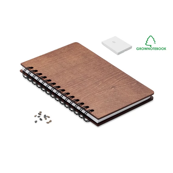 SAVAGE - A5 nyírfa GROWBOOK™ - Barna