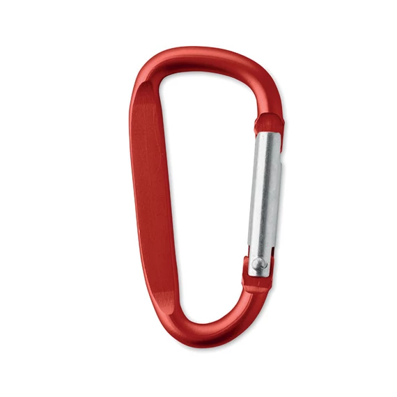 GANCHO - Alumínium karabiner - Piros