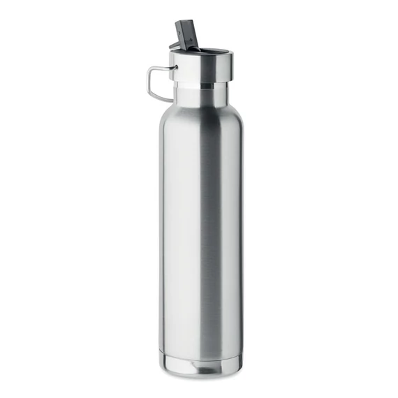 RIFLOW - Duplafalú termoszpalack 660 ml - Matt Ezüst