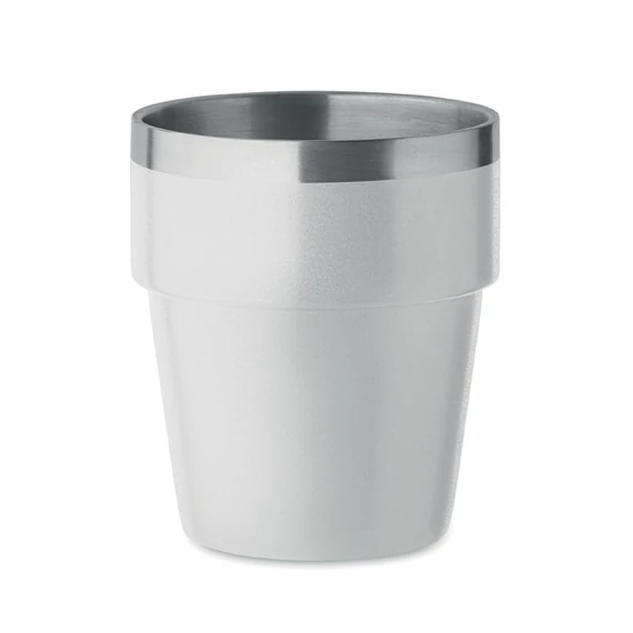 ACERITO - Duplafalú pohár 250 ml - Fehér