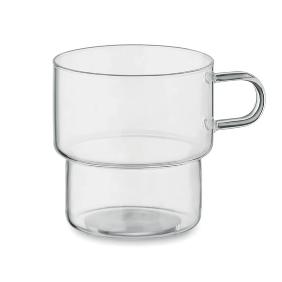 BOROMUG - Boroszilikát bögre 300 ml - Áttetsző