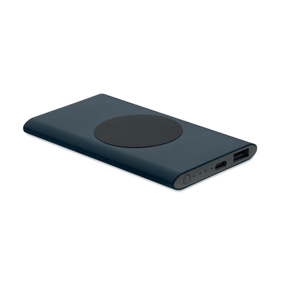 POWERPLUS - 5000mAh 15W vez.n. powerbank - Francia Tengerészkék