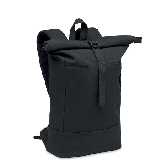KOPER ROLL - Rolltop 15 col laptop hátizsák - Fekete