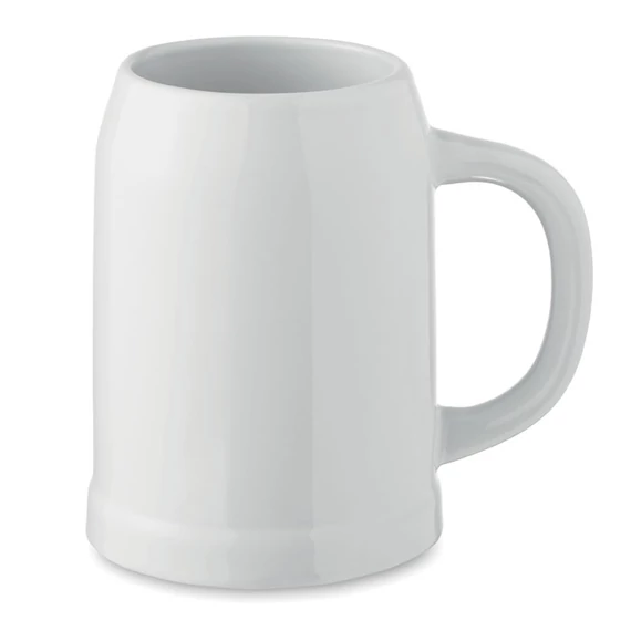 SUBLIER - Szublimációs söröskorsó 500 ml - Fehér
