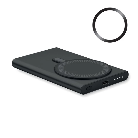 PAWTT - Vezeték nélkül töltő powerbank - Fekete