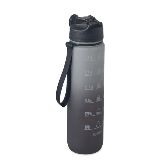 ACTIVATE - RPET sportkulacs 1 liter - Fekete