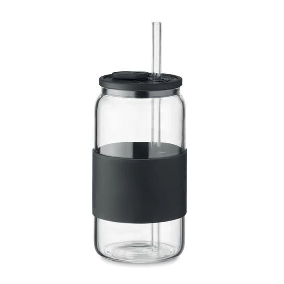 BOROSIP - Boroszilikát pohár 550 ml - Fekete