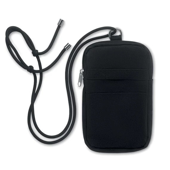 MOBIBOLSA - Keresztpántos telefon tartó - Fekete