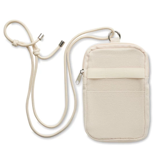 MOBIBOLSA - Keresztpántos telefon tartó - Bézs