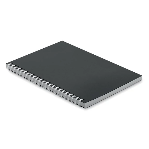 RECARNOTE - A5 újrahaszn. karton notesz - Fekete