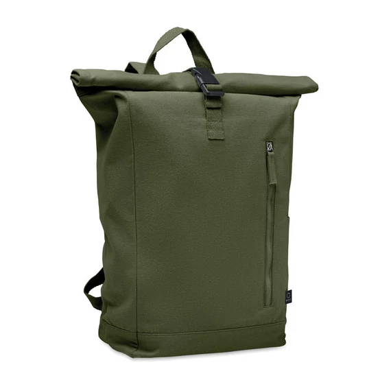 KAMET - Rolltop hátizsák 390 g/m² - Katona Zöld