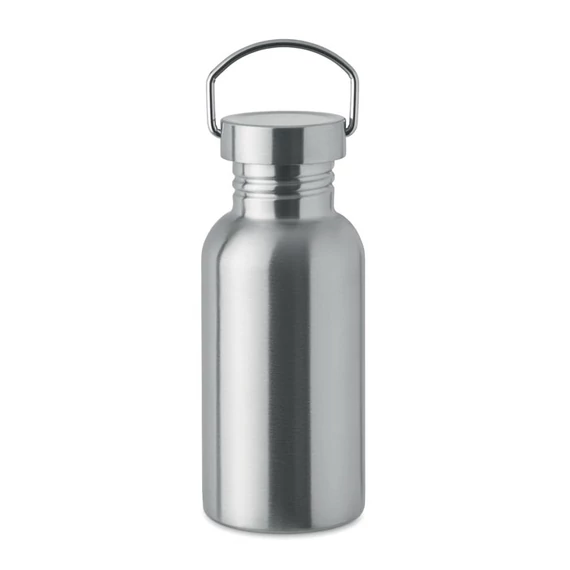 FLORENCE SING - Szimplafalú palack 500 ml - Matt Ezüst