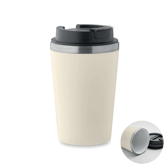BLERM - Pohár kerámia bevonattal 350ml - Bézs