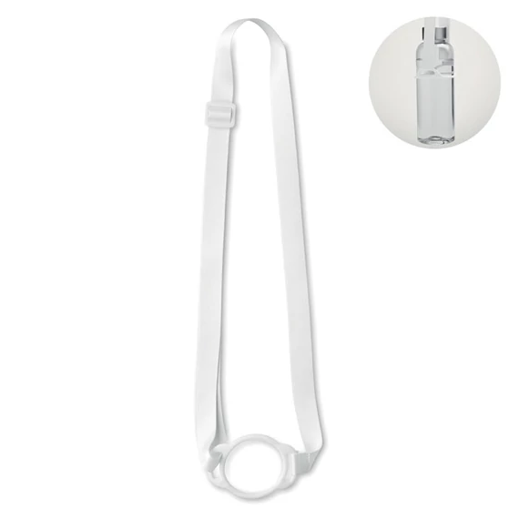 LANCUP - Nyakpánt pohártartóval Ø 6 cm - Fehér