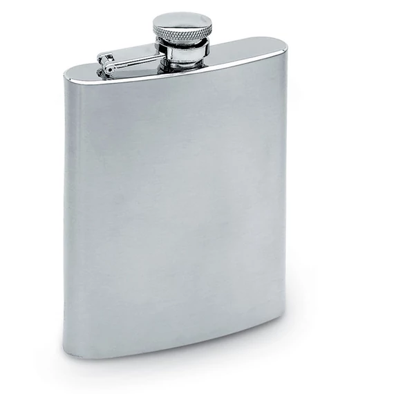 SLIMMY FLASK - Laposüveg 175 ml - Matt Ezüst