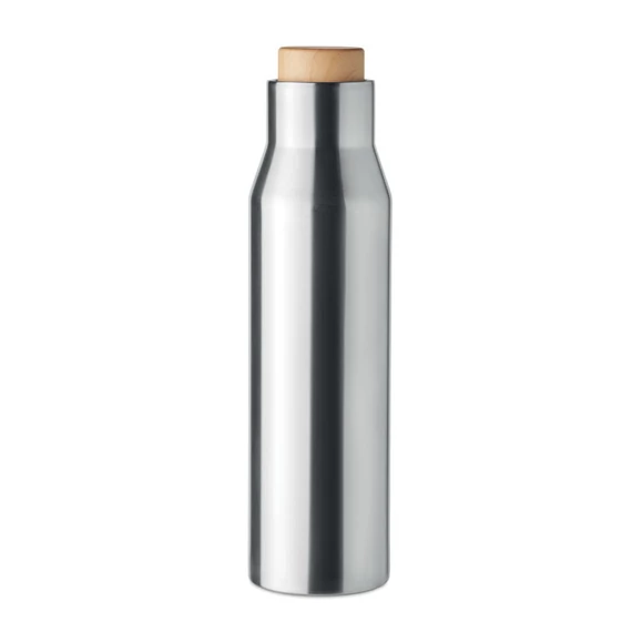 DUDINKA - Duplafalú termosz, 500 ml - Matt Ezüst