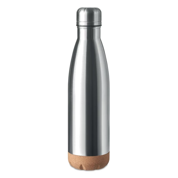 ASPEN CORK - Duplafalú palack 500 ml - Matt Ezüst