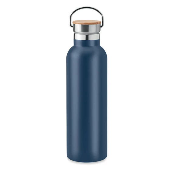 HELSINKI MED - Duplafalú termosz 750 ml - Francia Tengerészkék
