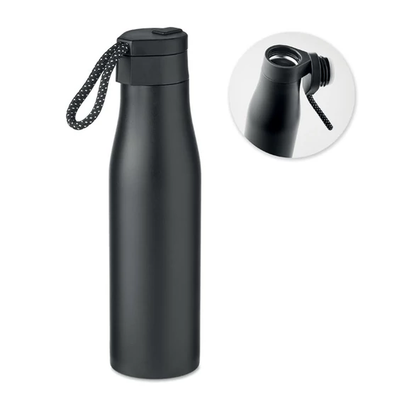 URSUS - Duplafalú termosz 600 ml - Fekete