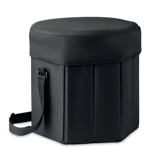 SEAT & DRINK - Hűtőtáskás szék/asztal - Fekete