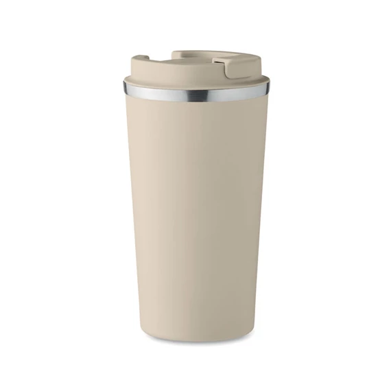 BRACE + - Duplafalú pohár 510 ml - Bézs