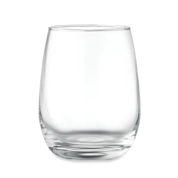 DILLY - Újrahaszn. üveg pohár 420 ml - Áttetsző