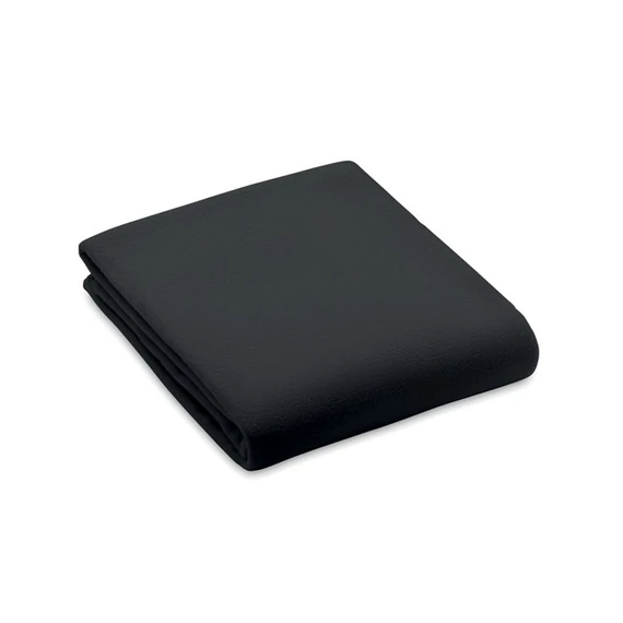 BOGDA - Vékony RPET polár takaró 130 g - Fekete