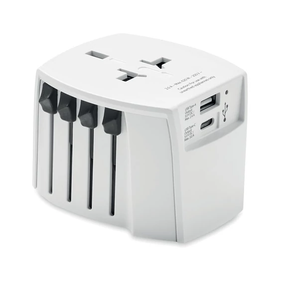 MUV USB A/C - Skross MUV USB A/C adapter - Fehér