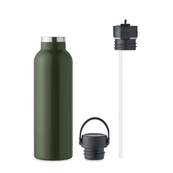 BOALI - Duplafalú palack 700 ml - Sötétzöld