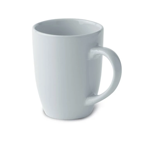 TRENT - Kerámia bögre, 300 ml - Fehér