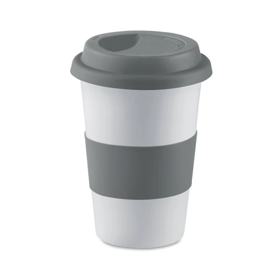 TRIBECA - Kerámia bögre 400 ml - Szürke