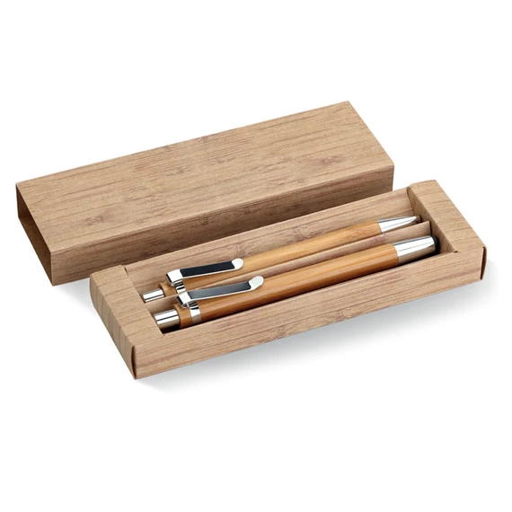 BAMBOOSET - Bambusz toll és ceruza szett - Fa