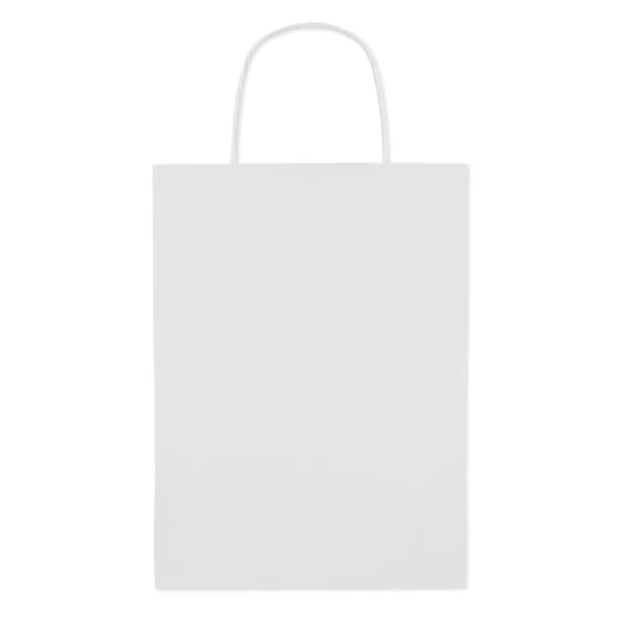 PAPER MEDIUM - Köz. papír ajándéktasak 150 g - Fehér