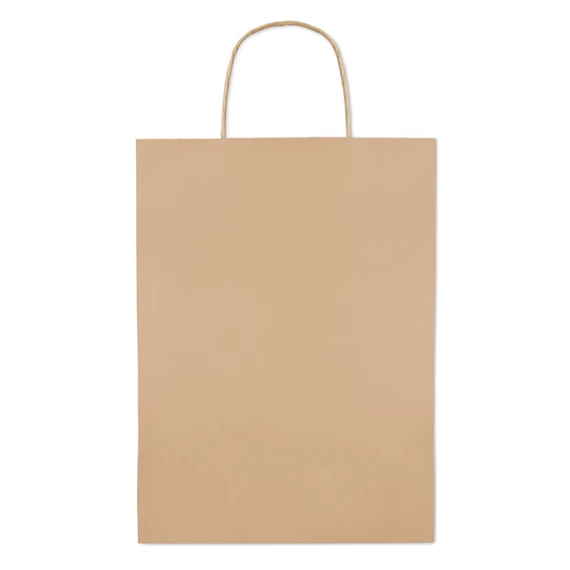 PAPER LARGE - Nagy papír ajándéktasak 150 g - Bézs