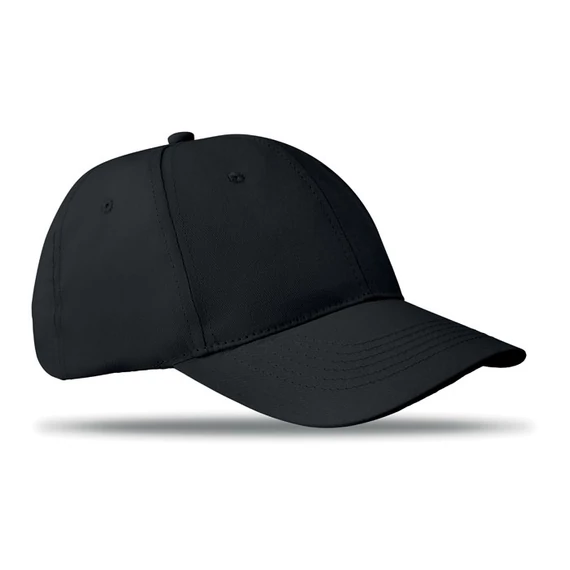 BASIE - 6 paneles baseball sapka - Fekete