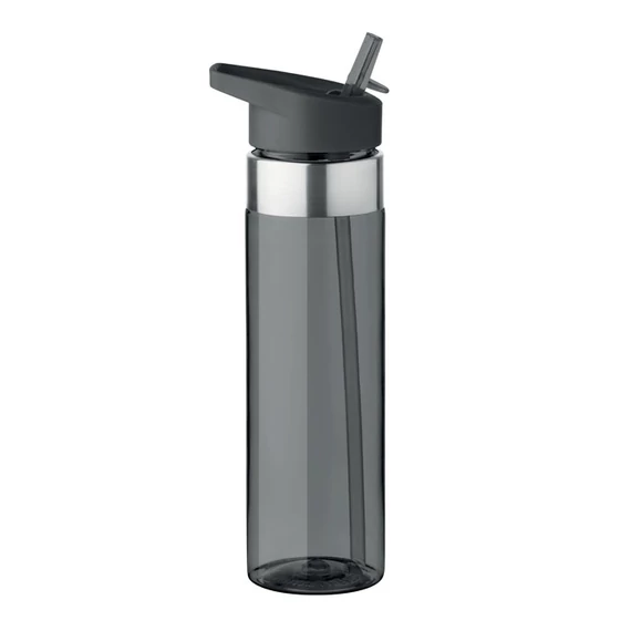 SICILIA - Tritán kulacs, 650 ml - Áttetsző Szürke