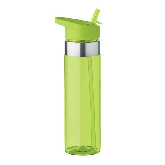 SICILIA - Tritán kulacs, 650 ml - Áttetsző Lime