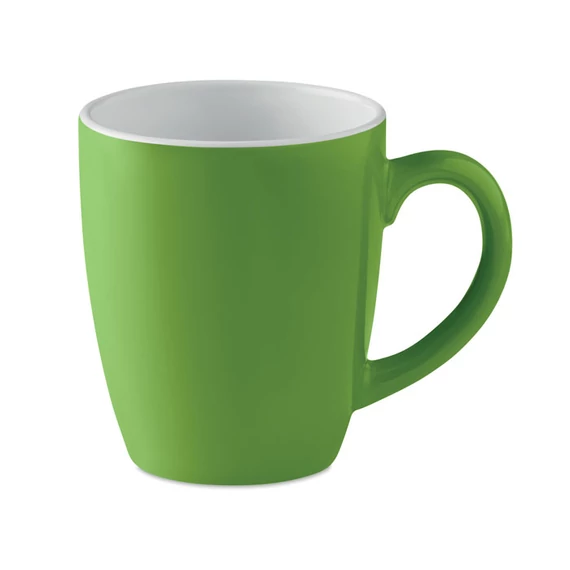 COLOUR TRENT - Színes kerámia bögre, 290 ml - Zöld