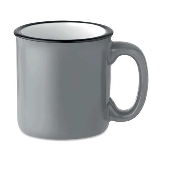 TWEENIES - Retró kerámia bögre, 240 ml - Szürke