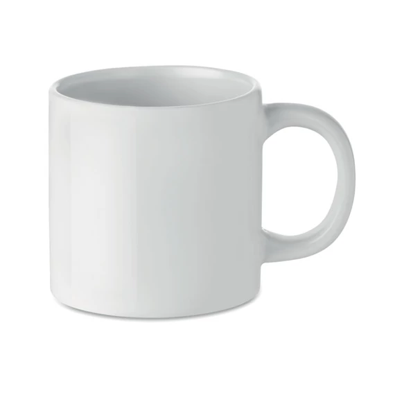 MINI SUBLIM - Szublimációs bögre, 200 ml - Fehér