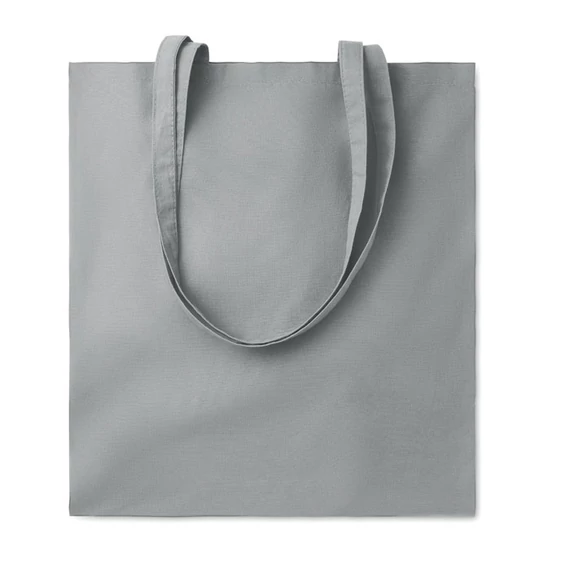 COTTONEL COLOUR + - Pamut bevásárlótáska, 140 g - Szürke